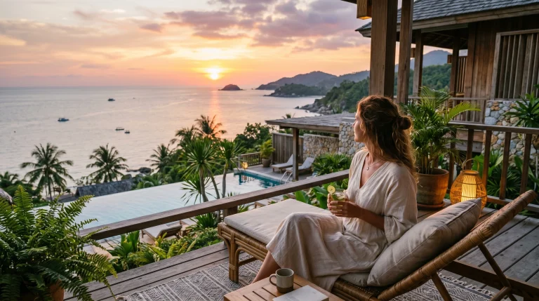 The Golden Hour of Recovery: The 2026 Ultimate Guide to Sunset View Wellness Resorts in Koh Phangan